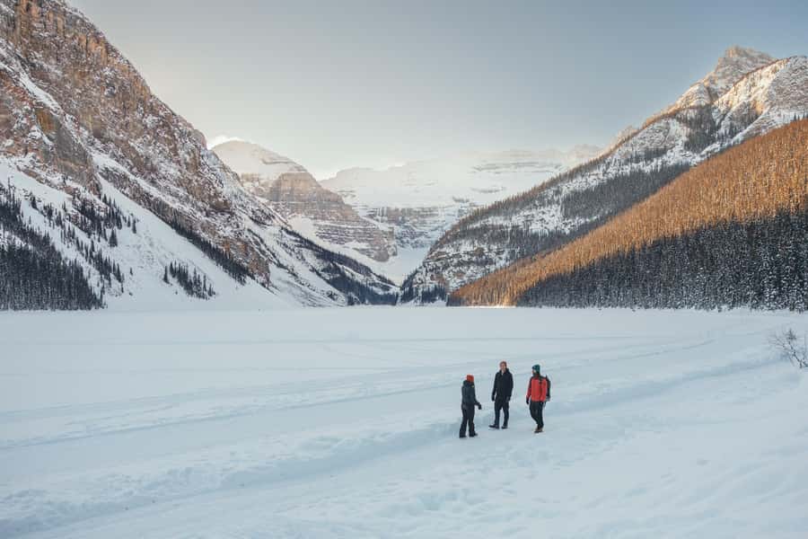 Banff/Canmore: Lake Louise Frozen Wonderland - Exploring Lake Louise’s Frozen Surface