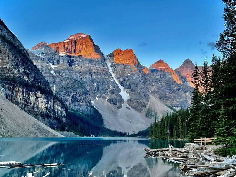 Banff/Canmore: Sunrise at Moraine Lake w/ Lake Louise Option - Starting the Day with a Sunrise in the Valley of the Ten Peaks
