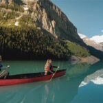 Banff: Lake Louise Guided Canoe & Moraine Lake Tour - Canoeing on Lake Louise: An Up-Close View of Victoria Glacier