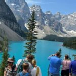 Banff. Moraine, Lake Louise ,Emerald & Johnston Canyon tour - Johnston Canyon: From Waterfalls to Icewalks