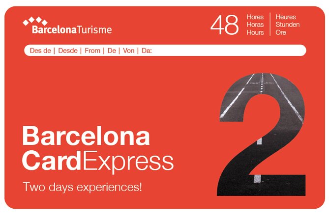 Barcelona Card Express. 48h - Accessing Major Barcelona Landmarks with Discounted Entry