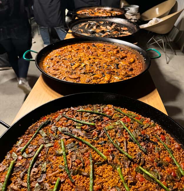 Barcelona Evening Cooking Class: 5-Course, 3 Paellas & Cava - How the Cooking Class Unfolds