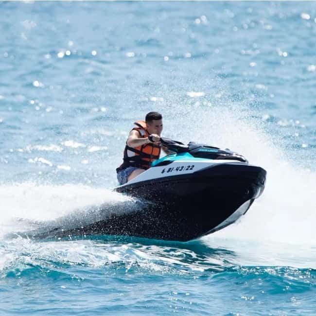 Barcelona: Jet Ski Ride 1 or 2 People w/ Instructor Included - Starting Point at Brutal WaterSports Barcelona