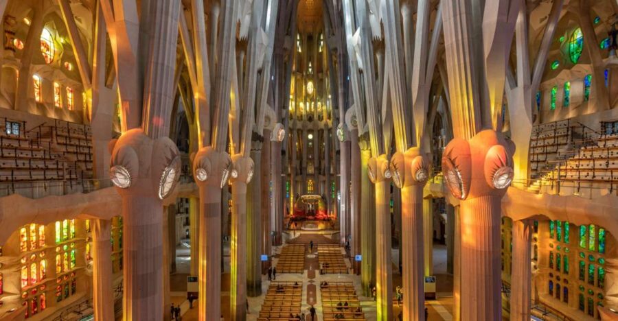 Barcelona: Sagrada Familia Entry Ticket with Audio Guide - How the Entry Process Works and Security Measures