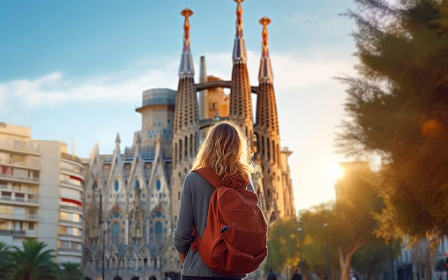 Barcelona: Sagrada Familia & Park Güell Guided Tour & Ticket - Start at Sagrada Familia with Expert Guidance