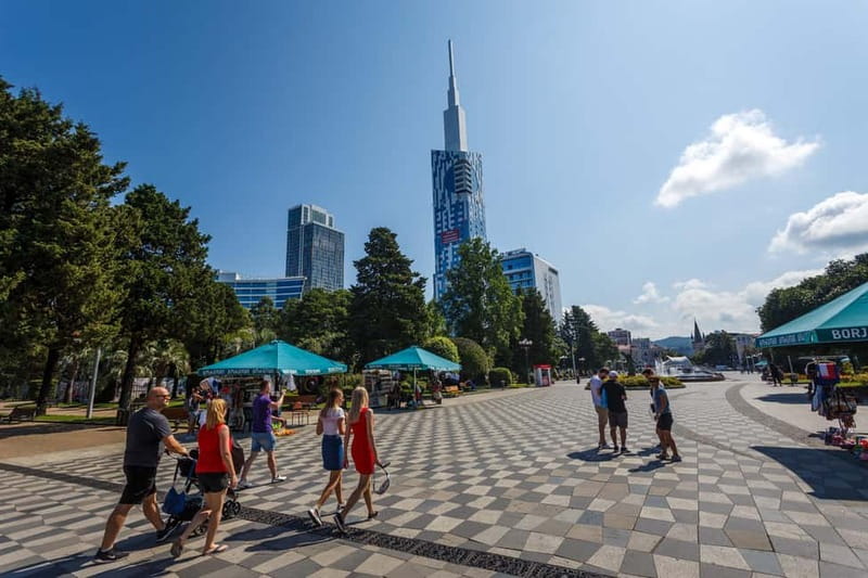 Batumi: Guided Walking Tour - Walking Through Batumi’s Iconic Squares and Buildings