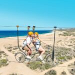 Beach ATV plus Sky Bike Combo - Driving the ATV at Playa Migrino
