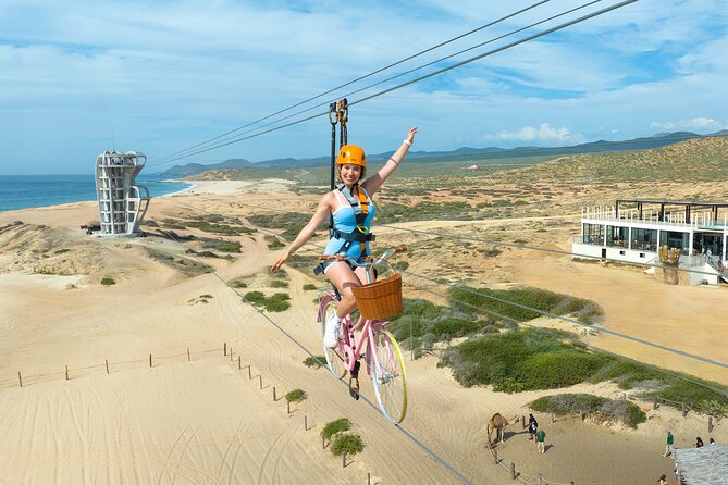 Beach UTV & Sky Bike COMBO in Cabo by Cactus Tours Park - Exploring Migriño Beach and Its Year-Round Beauty