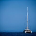 Beautiful Day Catamaran Caldera Cruise incl. Meal & Drinks - Exploring Mesa Pigadia Beach and White Beach