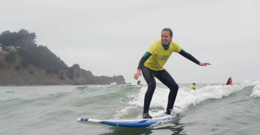 Beginner Surfing Lesson - Pacifica or Santa Cruz - What’s Included in the Surf Lesson: Gear and Instruction
