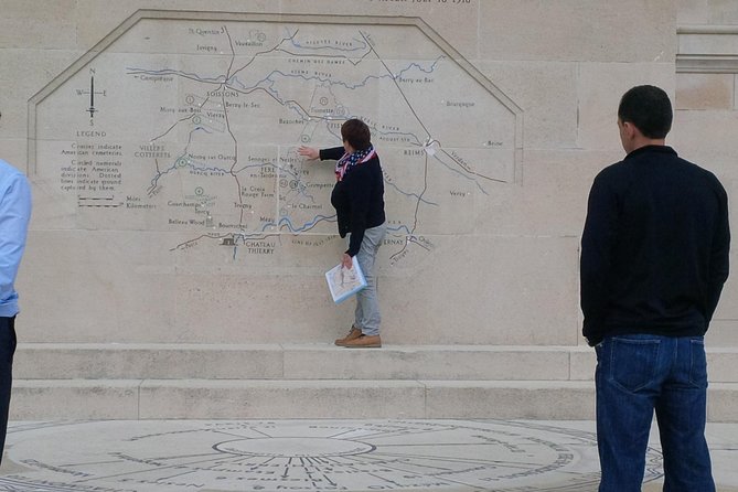 Belleau Wood and the involvement of the US Marines, the Second Battle of the Marne - Visiting the Aisne-Marne Memorial & Cemetery