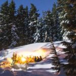 Bend: Cascade Mountains Snowshoeing Tour and Bonfire - Snowshoeing Through the Cascade Mountains Forest