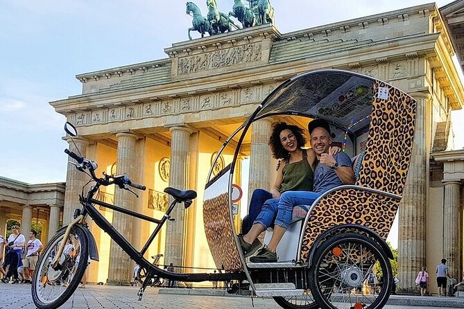 Berlin Rickshaw Tours Historical & Photo City Tour 120min - Sightseeing - Starting at Berlin’s Iconic Brandenburg Gate