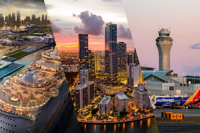 Best of Miami with Cruise Port Pick-up and Airport Drop-off - Miami’s Cruise Port as the Tour Start Point