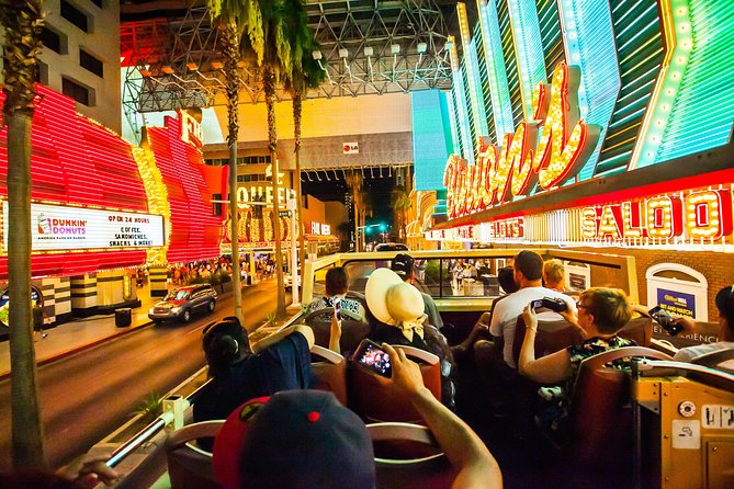 Big Bus Las Vegas: Sightseeing Night Tour by Open-Top Bus - The Experience on the Open-Top Double-Decker Bus
