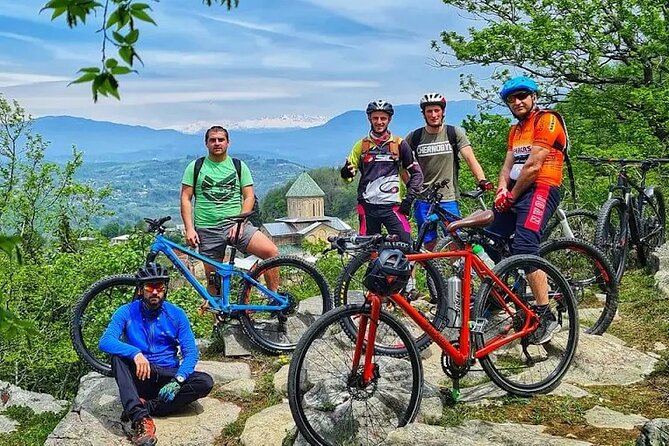 Bike tour from Kutaisi Covering 3 Monasteries - Climbing to Motsameta Monastery