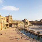 Bike tour through the monumental area of Seville - Marveling at Plaza de España and Its Significance