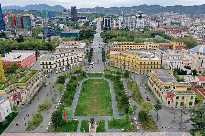 Bike Tour Tirana - Day Trip into Culture, History and Nature - Exploring Skanderbeg Square and Surroundings