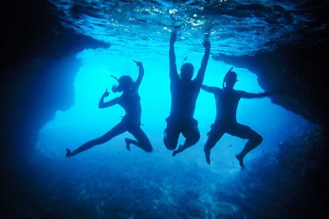 Blue and green cave on Koloep - Visiting the Blue Cave in Koloep