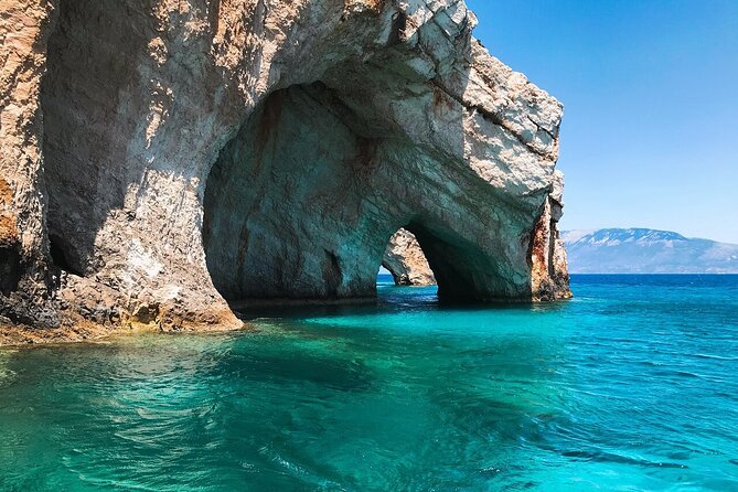 Blue Caves of Zakynthos - Exploring Agios Nikolaos Beach and Coastal Scenery