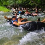 Blue Hole, Secret Falls, River Tubing and Dunn's River Falls - The Excitement of River Tubing on White River