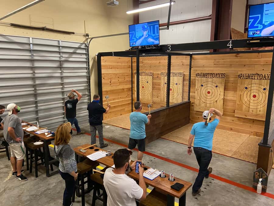 Bluffton: Axe Throwing Experience with Drinks and Snacks - Location and How to Find Palmetto Axes in Bluffton