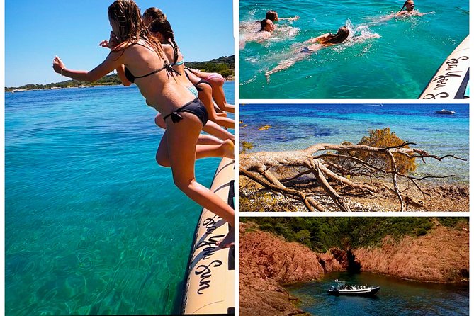 Boat tour from Fréjus - Calanques Estérel - 2h30 - The Scenic Route: From the Port of Fréjus to Esterel and Beyond