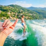Boat tour with water sports on Lake Como - Starting Point at Lungo Lario Trieste in Como