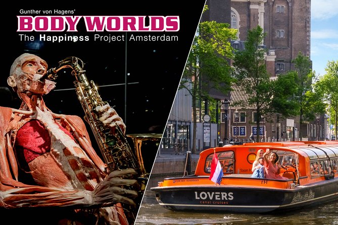 Body Worlds Amsterdam & 1-Hour Canal Cruise - Navigating the Museum Space and Highlights