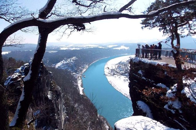 Bohemian and Saxon Switzerland All inclusive trip - Winter Tour - Visiting the Bastei Bridge for Breathtaking Views