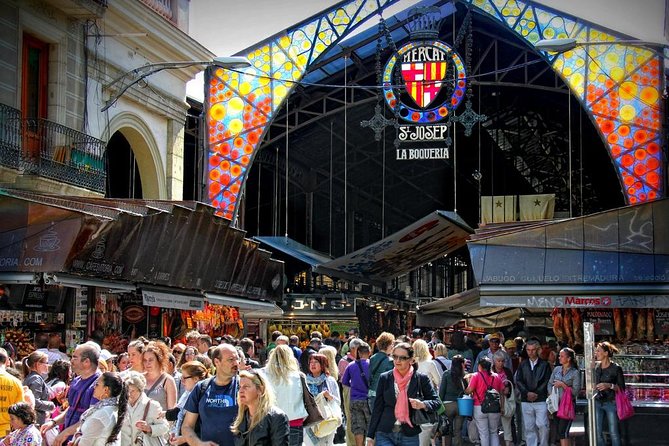 Boqueria and Santa Caterina Markets with Food and Tapas Private Walking Tour - Starting at Plaça Reial with a Walk on Ramblas