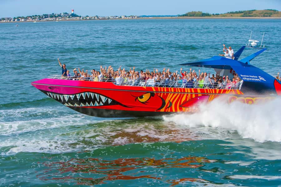 Boston: City Cruises Harbor Codzilla High Speed Thrill Boat - The Thrilling Speed and Power of Codzilla