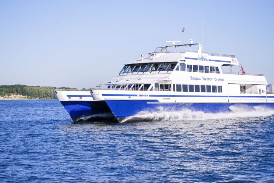 Boston: City Cruises Whale Watching Cruise - The High-Speed Boat: Comfort and Capacity