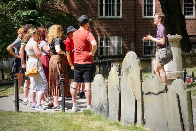 Boston: Freedom Trail History Small Group Walking Tour - Visiting the Granary Burying Ground and Revolutionary Resting Places