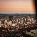 Boston: Sunset Premium Helicopter Tour - The Start Point at Norwood Memorial Airport