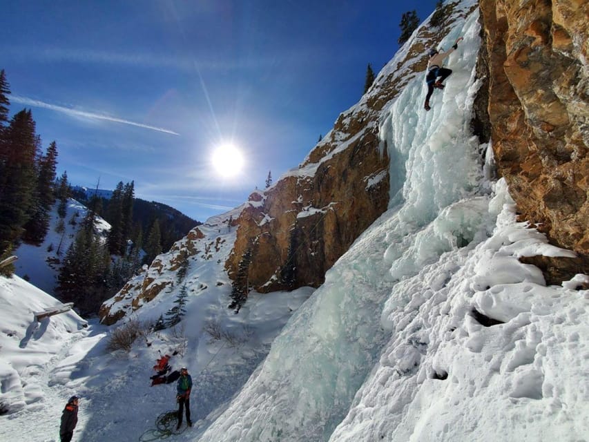 Breckenridge, Colorado: Guided Ice Climb - The Location of the Guided Ice Climb near Silverthorne