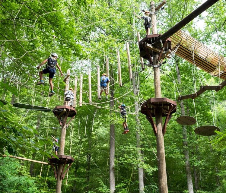 Bryson City: Zip Line Adventure Park Pass with Gear - The Location: Nantahala Outdoor Center in Bryson City