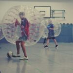 Bubble soccer in the center of Hamburg with beer / champagne - An Overview of Hamburgs Bubble Soccer Activity
