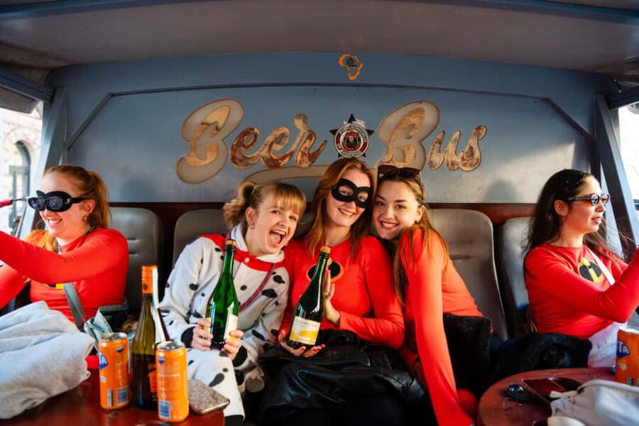 Budapest: Private BeerBus tour + Discounted Pubcrawl Ticket - The Private BeerBus: Budapest’s Moving Bar with Stunning Views