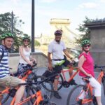 Budapest relaxed bicycle tour at sunset - Riding Along the Danube Uferstrecke and the Night View of Buda