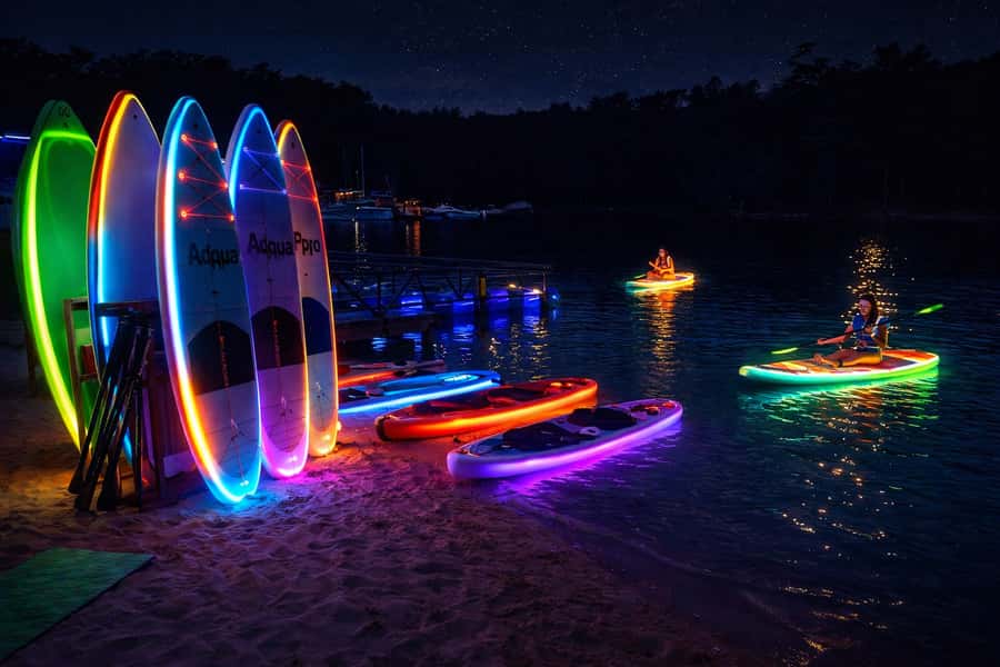 Buford: Lake Lanier Glow and Go Paddleboards & Kayaks - Unique Lighting and Visual Effects on Lake Lanier