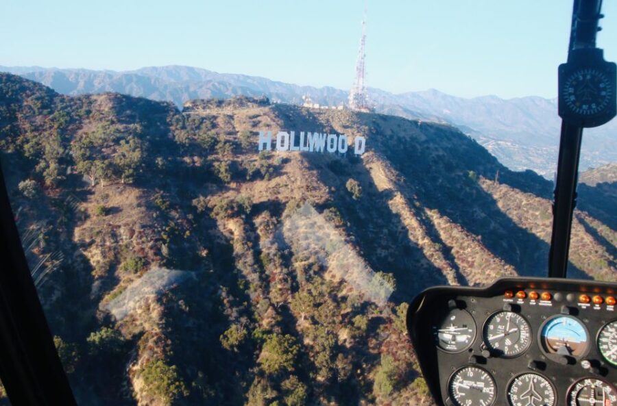 Burbank: Helicopter Tour of Los Angeles and Hollywood Sign - Starting Point: Burbank Airport Helicopter Departure