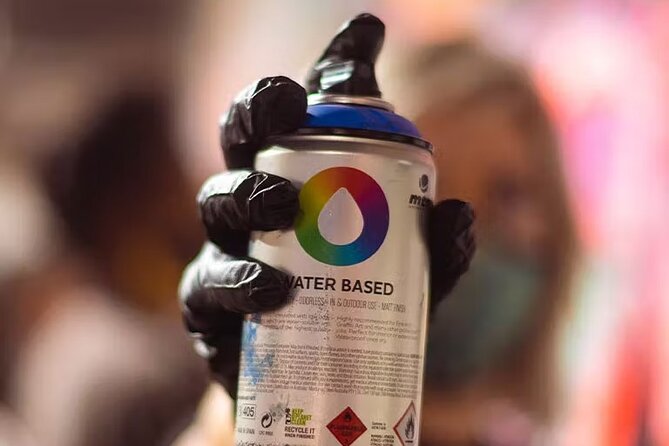 BYOB Spray Paint and Sip Workshop in Atlanta - Learning Chicago-Style Street Art in Atlanta