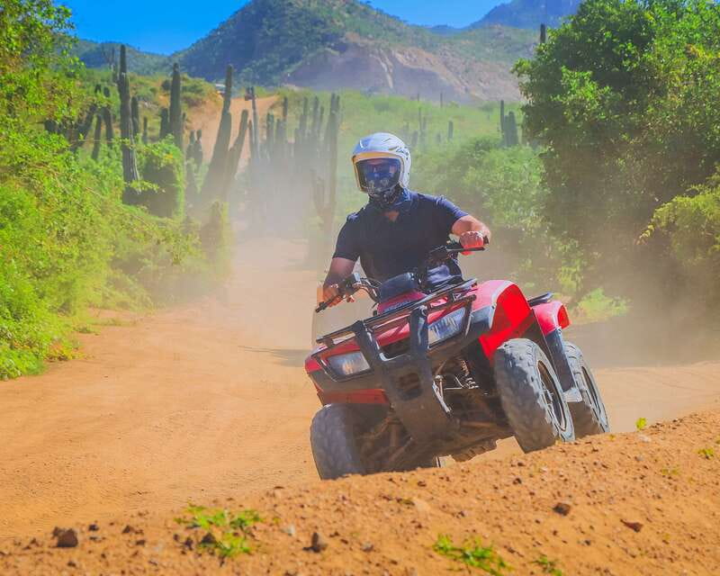 Cabo: Beach & Desert Single ATV Tour with Tequila Tasting - Starting Point: Pickup from Cabo Hotels