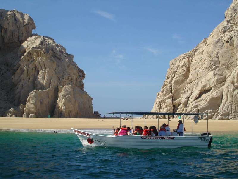Cabo Glass-Bottom Boat  Arch, Marine Life & Scenic Views - The Iconic Landmarks of Cabo San Lucas from the Water