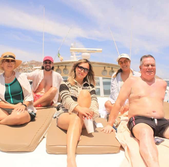 Cabo Private 36ft Yacht  Scenic Cruise & Relaxation - Depart from Los Cabos on a Stylish 36ft Yacht