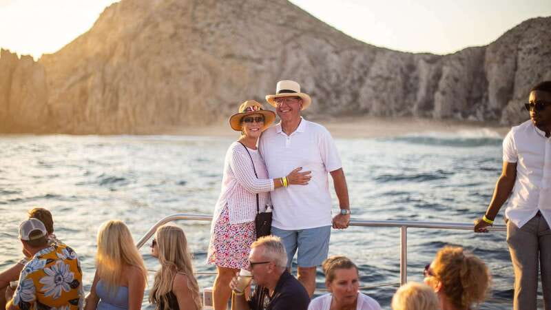 Cabo San Lucas: 2 Hour Sunset Cruise with Food and Wine - Starting Point: Convenient Pickup and Scenic Departure