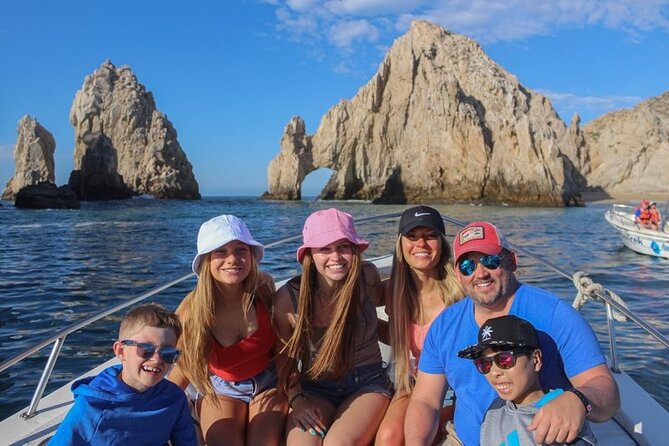 Cabo San Lucas Arch Tour and we go down to Playa del Amor - Starting Point at Gregory Tours in Cabo San Lucas Marina