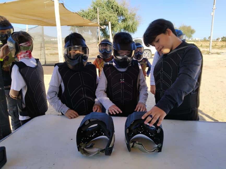 Cabo San Lucas: Paintball Activity (2 People ) - The Equipment: Low Impact Guns and Safety Gear