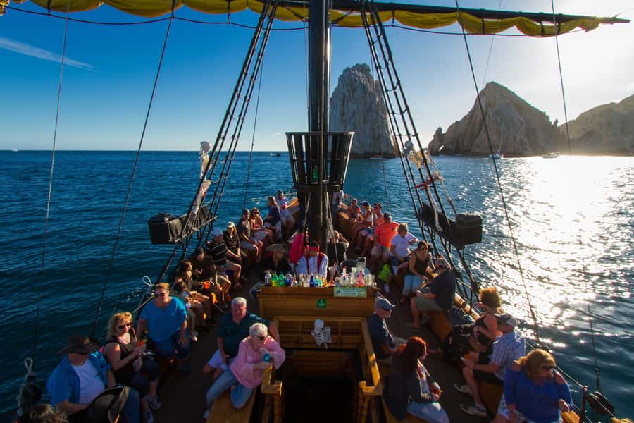 Cabo San Lucas: Pirate Cruise with Snorkel Treasure Hunt - Starting Point and Check-In Process at Marina Cabo San Lucas